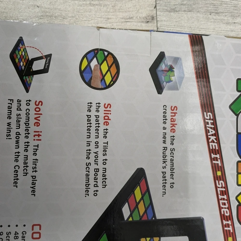 Rubik's Race Colorful Puzzle Game